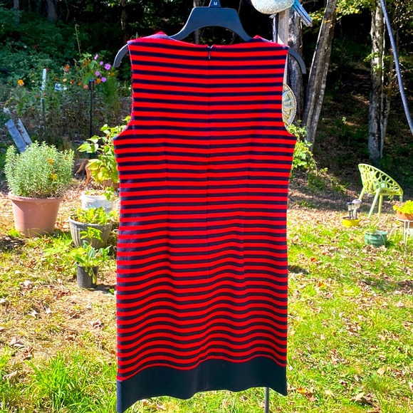 Premise Dresses Striped Sleeveless Knit Dress - Picture 2 of 6
